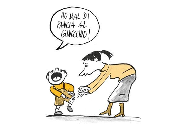 Bambino ferito 