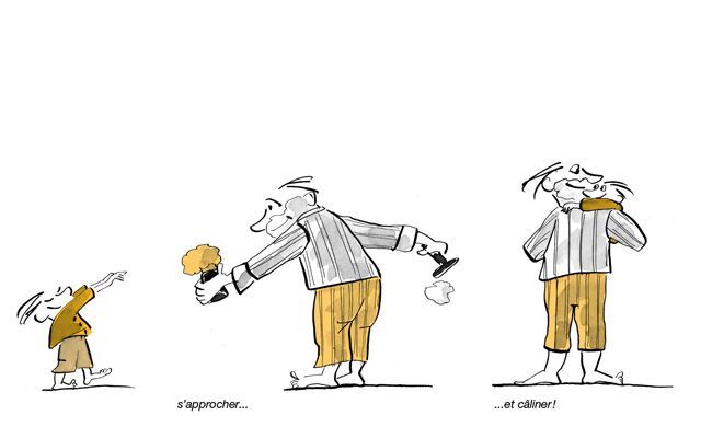 Illustration Père et enfant