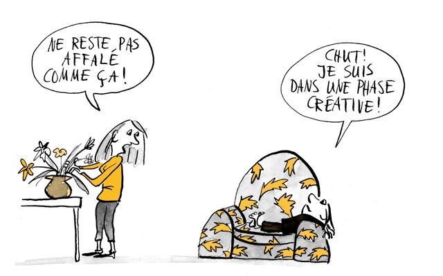 Illustration L'enfant est dans une phase créative