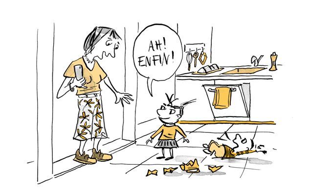 Illustration « Enfin, tu viens ! »