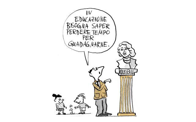 Illustrazione Perdere tempo per guadagnare tempo