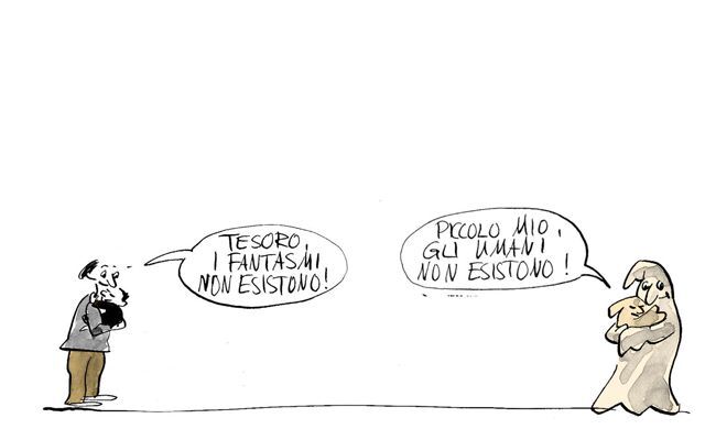 Illustrazione La madre tiene in braccio il bambino